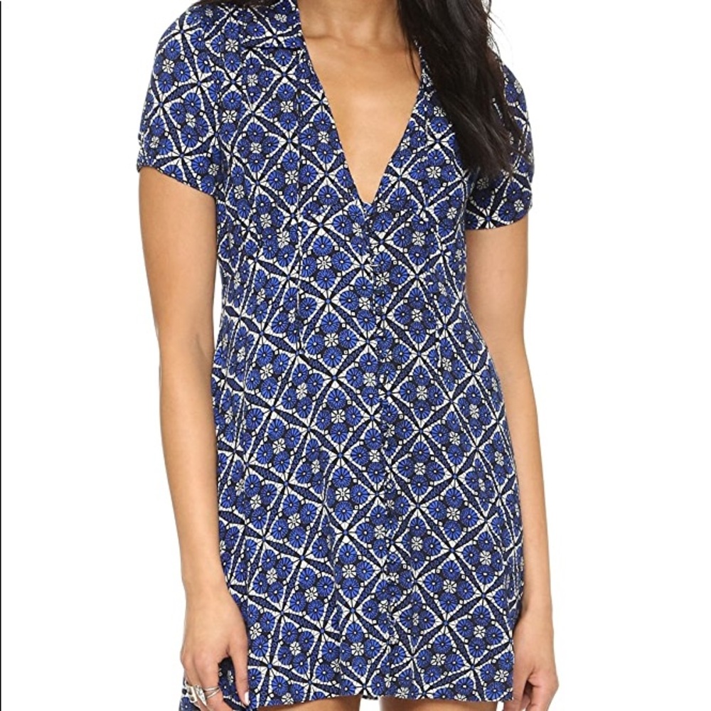 Free People Melody Printed Mini Dress - Picture 3 of 7